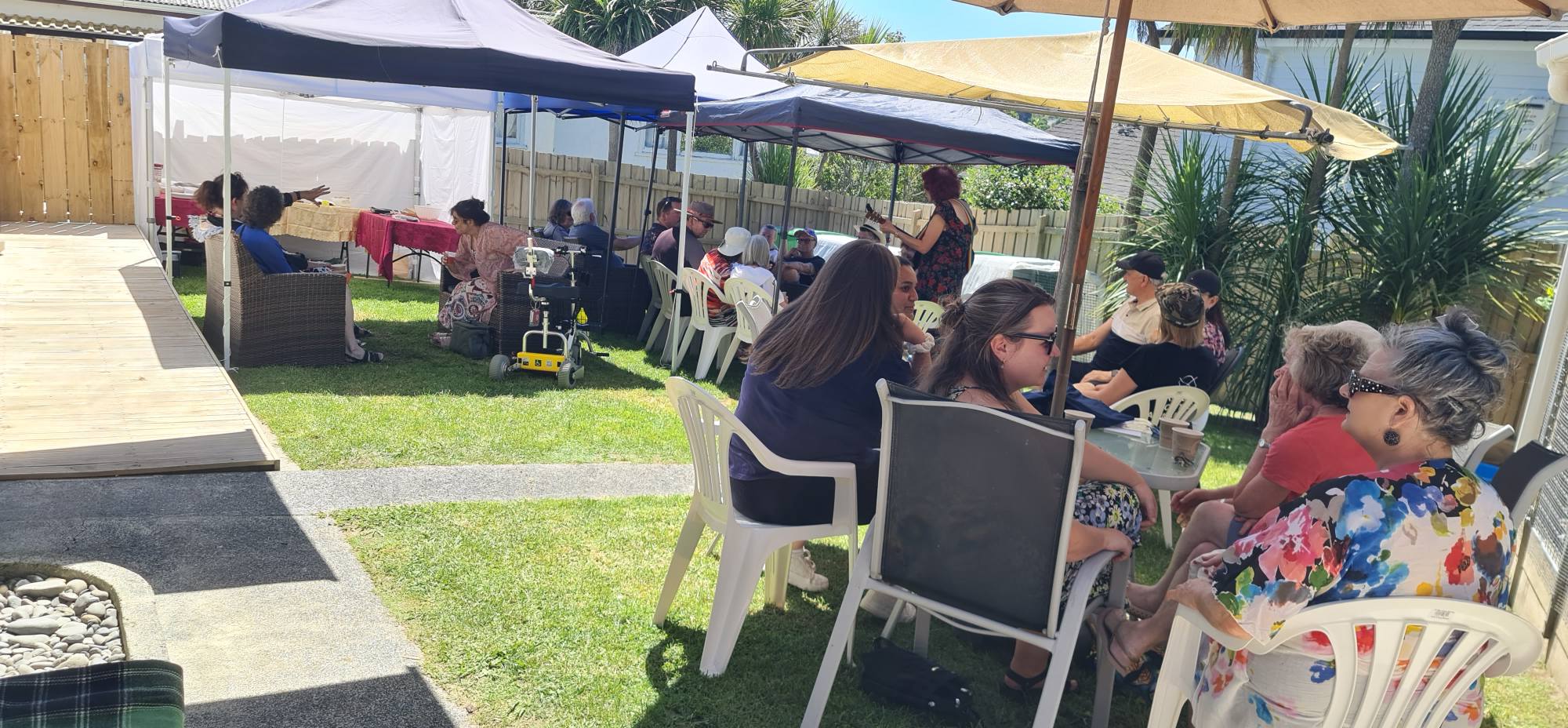 A gathering of 25-30 people attended our afternoon tea.