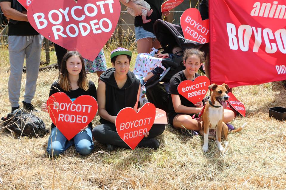 rodeo protest