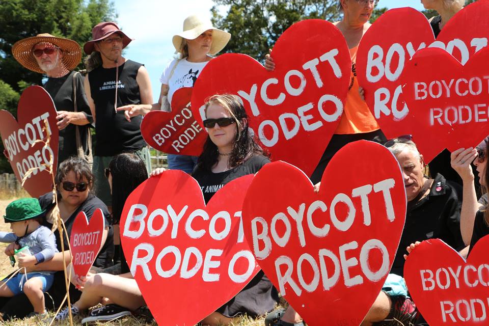 rodeo protest